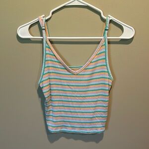 american eagle ribbed tank top